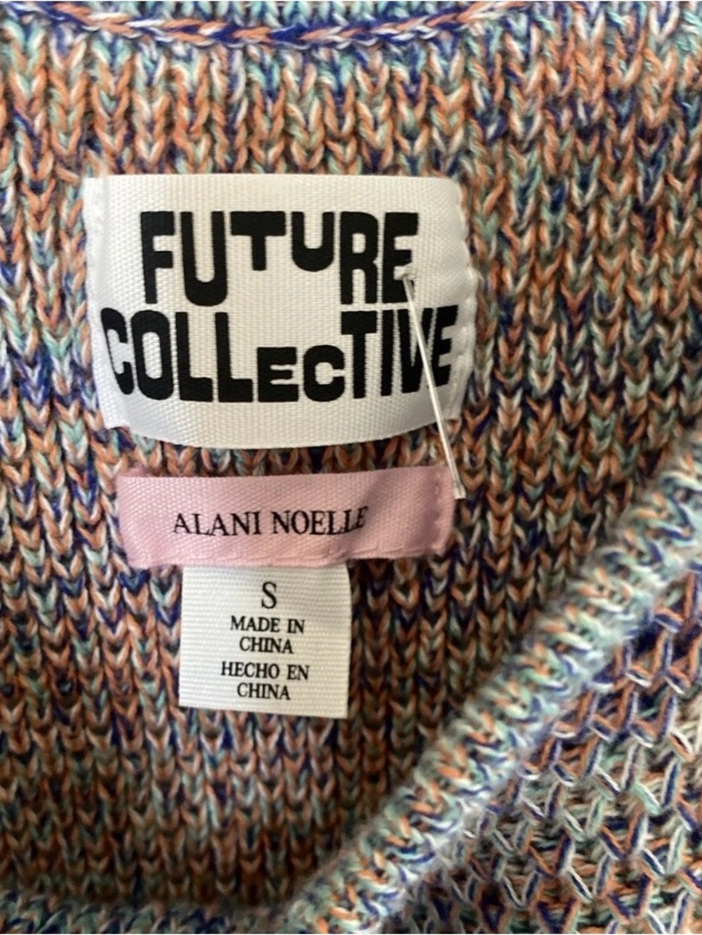 Women's Crochet Fringe Midi Sweater Dress - Future Collective™ with Alani Noelle - Picture 4 of 6